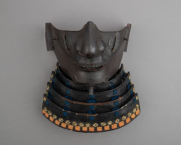 Half Mask (Menpō) with Gorget