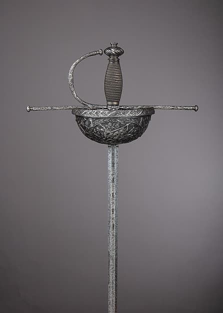 Cup-Hilted Rapier, by Carlo Piccinino
