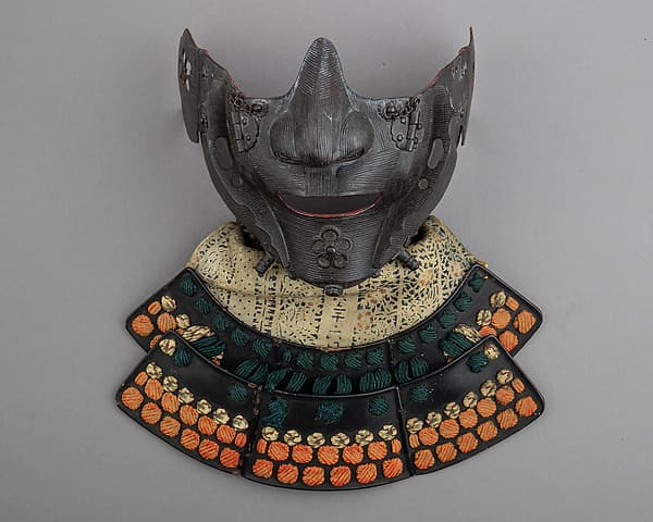 Half Mask (Menpō) with Gorget