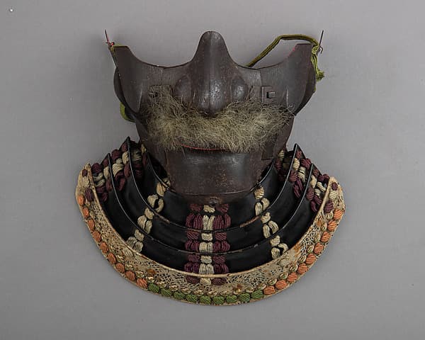 Half Mask (Menpō) with Gorget