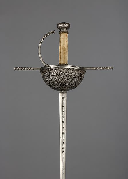 Cup-Hilted Rapier, by Pedro de Velmonte