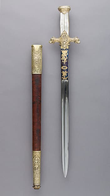 Hunting Sword of Prince Camillo Borghese (1775–1832), by François Pirmet