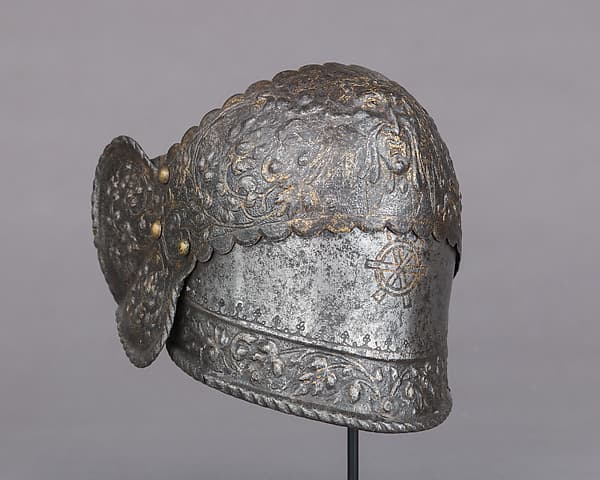 Right Poleyn (Knee Defense) from an Armor of Claude Gouffier (1501–1570)