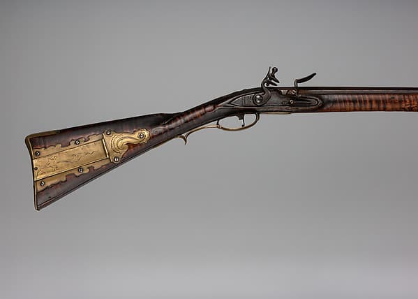 Flintlock Longrifle, by George Schreyer, Sr.