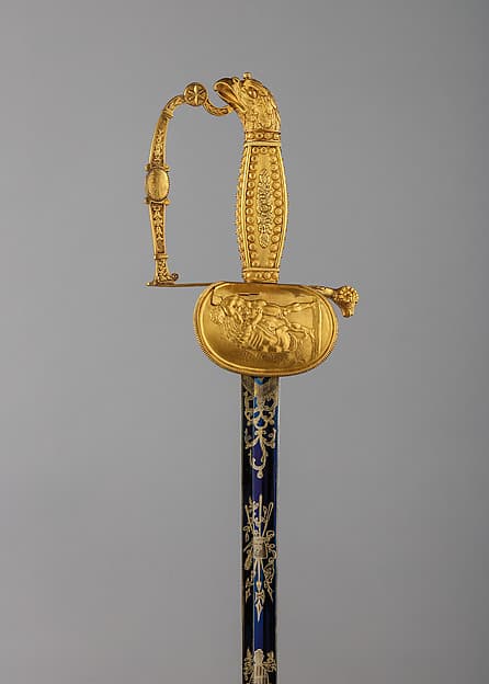 Sword and Scabbard Presented to Captain Samuel Chester Reid (1783–1861), by John Targee