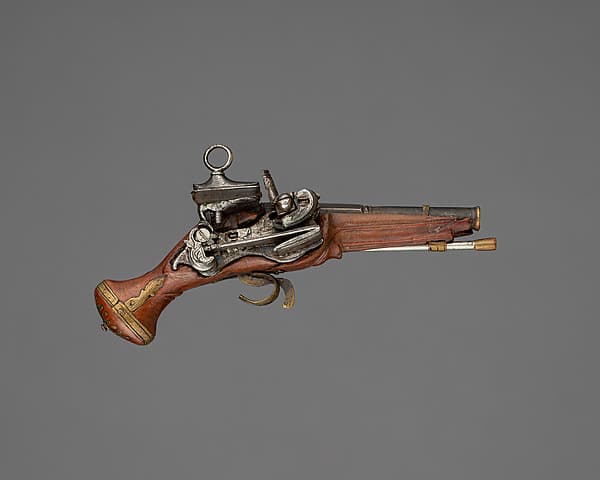 Model of a Miquelet Pistol