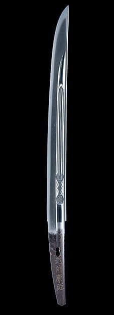 Blade and Mounting for a Short Sword (Wakizashi), by Yasutsugu