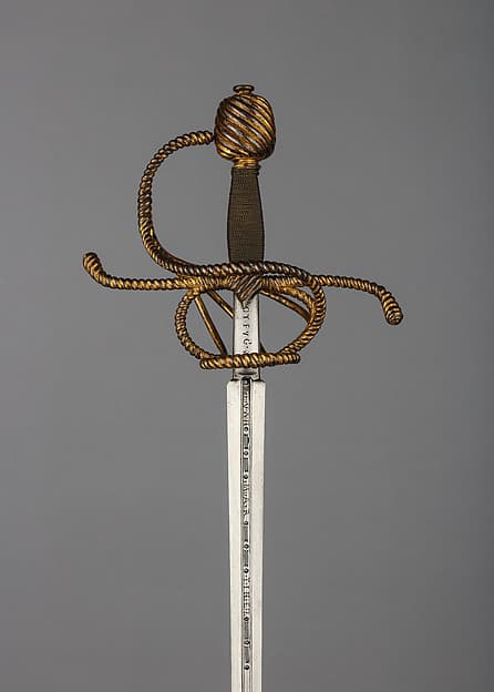 Rapier with Scabbard, by Juan Martinez