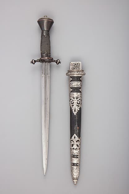 Dagger with Scabbard, by Wolf Paller