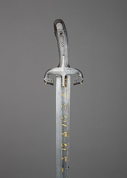 Saber with Scabbard and Strap