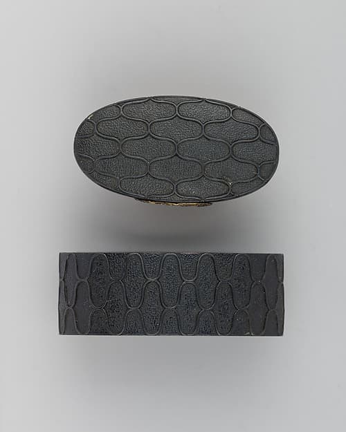 Sword-Hilt Collar and Pommel (Fuchigashira)