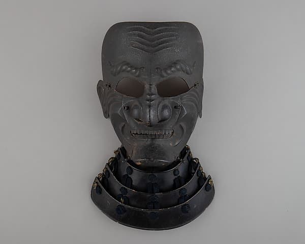Mask (Sōmen) with Gorget