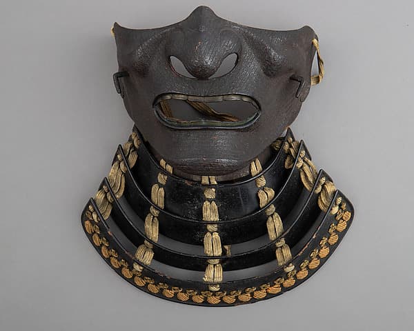 Half Mask (Menpō) with Gorget