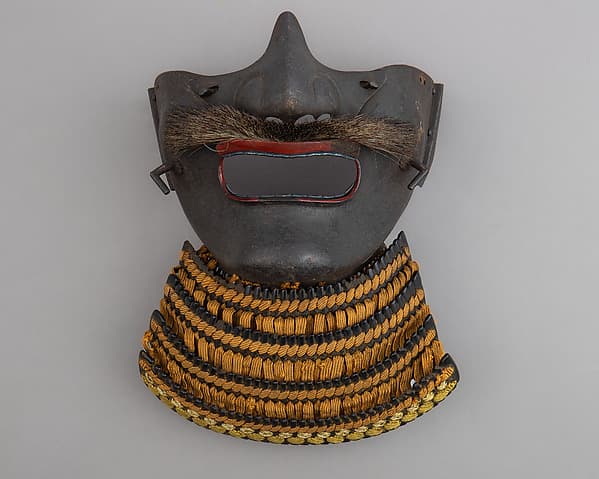 Half Mask (Menpō) with Gorget