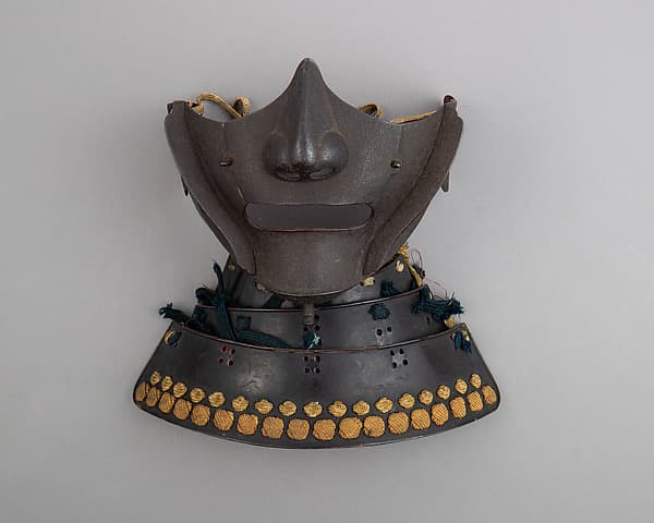 Half Mask (Menpō) with Gorget