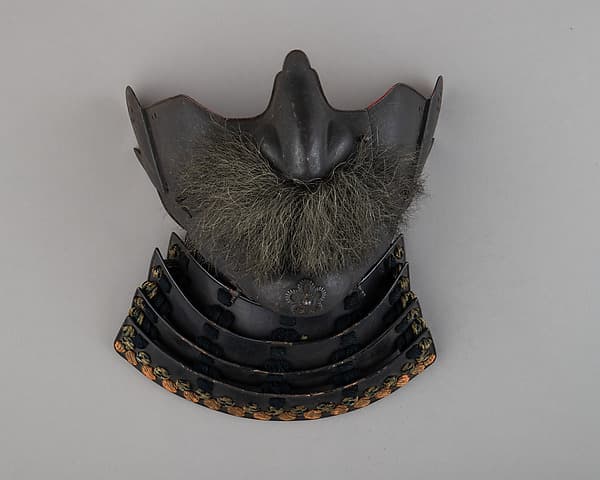 Half Mask (Menpō) with Gorget