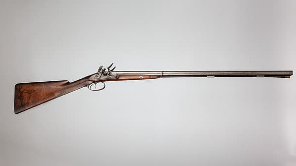 Double-Barreled Side-by-Side Flintlock Shotgun, by Joseph Manton & Son, British, London 1834–1838
