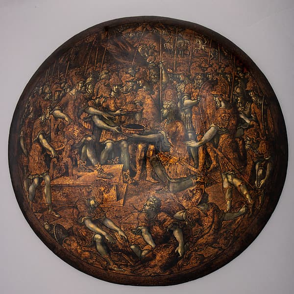 Shield, by Girolamo da Treviso