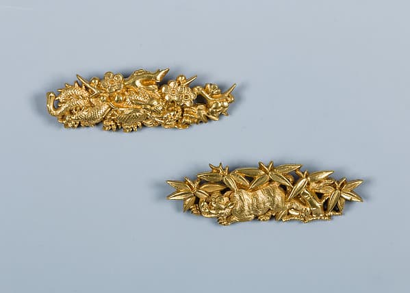 Sword-Grip Ornaments (Menuki), by Gotō Teijō (Mitsumasa)
