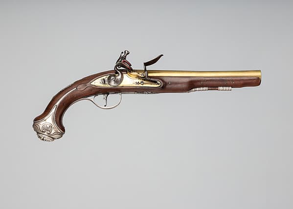 Flintlock Pistol, by John Hall