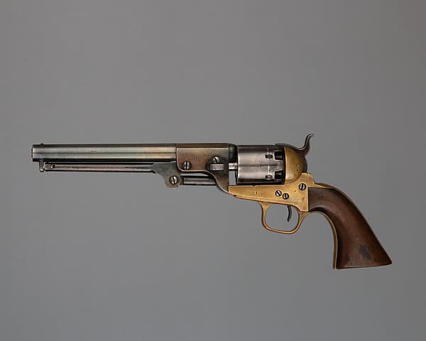Griswold and Gunnison Confederate Percussion Revolver, serial no. 2651, by Griswold and Gunnison