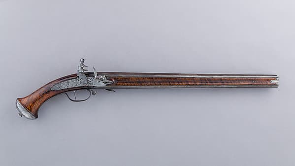 Flintlock Wender Pistol, by Claude Cunet