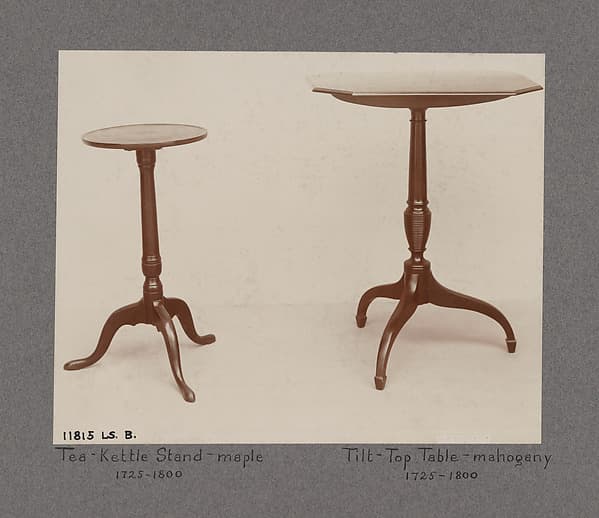 Tilt-top Tea Table