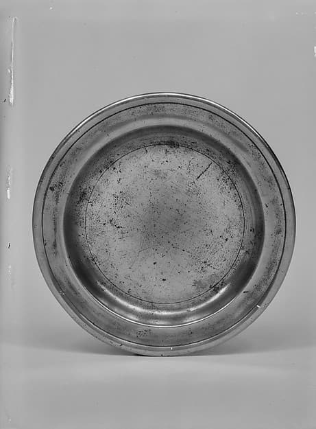 Plate, by Thomas Danforth, III
