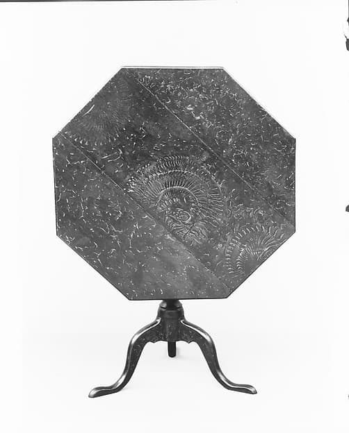 Octagonal tea table