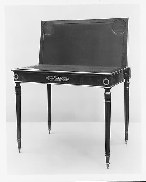 Card table, by Charles-Honoré Lannuier