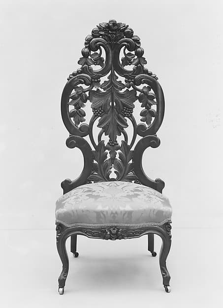 Slipper Chair, by John Henry Belter