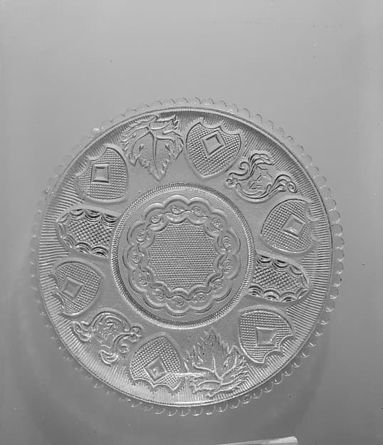 Bowl, by Providence Flint Glass Works