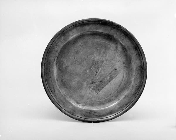 Plate, by Samuel Melville