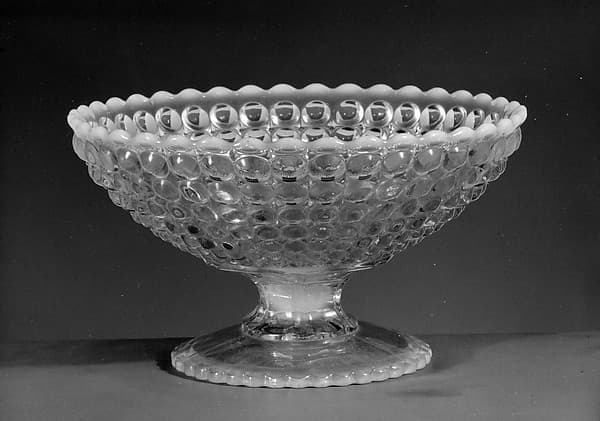 Compote, by Richards and Hartley Flint Glass Co.