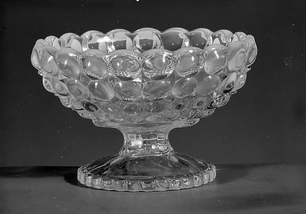 Footed Dish, by Richards and Hartley Flint Glass Co.