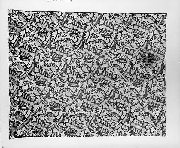 Panel, blue-resist textile