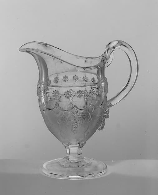 Creamer, by Richards and Hartley Flint Glass Co.