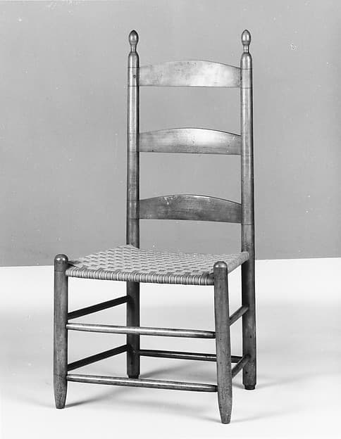 Side Chair, by United Society of Believers in Christ’s Second Appearing (“Shakers”)