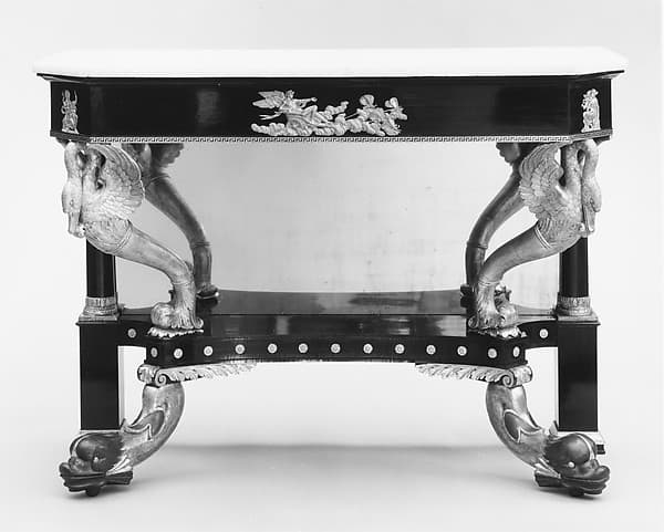 Pier table, by Charles-Honoré Lannuier