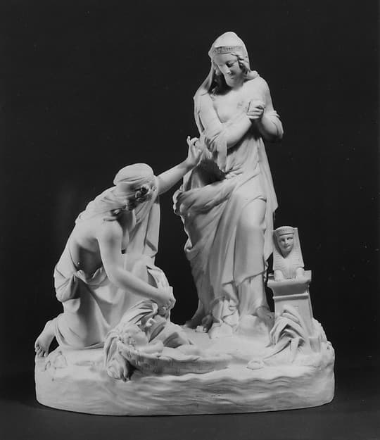 Figure of the Finding of Moses, by William Beattie