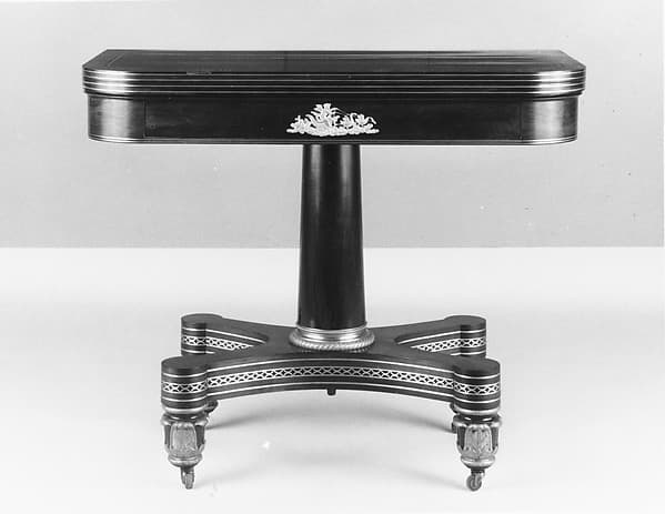 Card Table, by Duncan Phyfe
