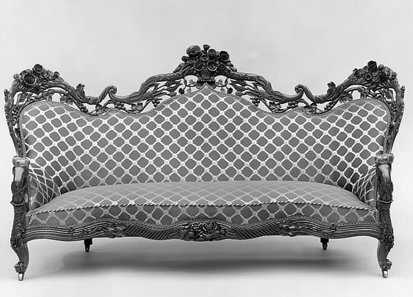 Sofa, by John Henry Belter