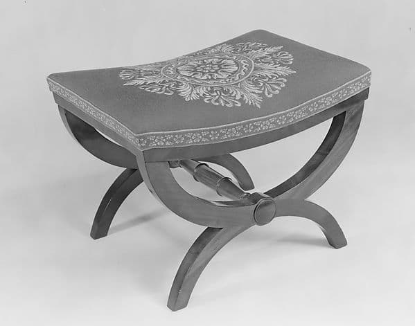 Taboret, by Duncan Phyfe