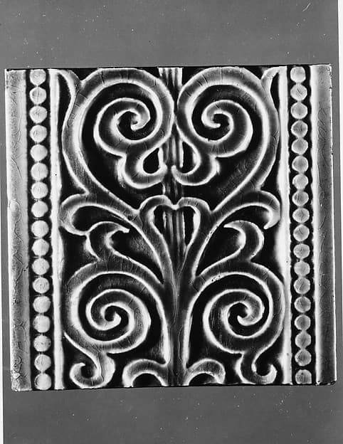 Tile, by J. and J. G. Low Art Tile Works