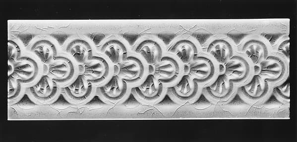Border Tile, by J. and J. G. Low Art Tile Works