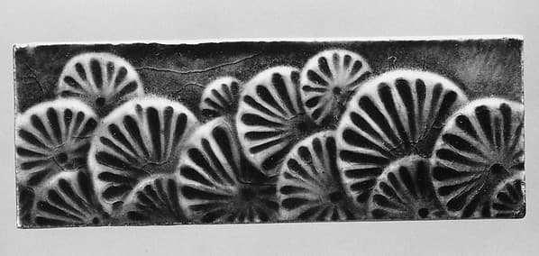 Border Tile, by J. and J. G. Low Art Tile Works