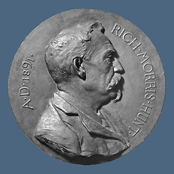 Richard Morris Hunt, by Karl Theodore Bitter