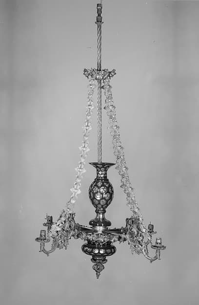 Gas Chandelier, by Henry N. Hooper and Company