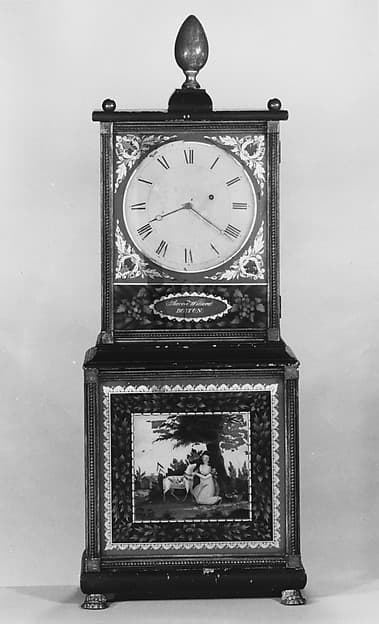 Shelf Clock, by Aaron Willard
