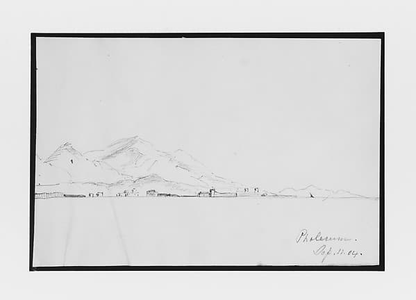 Phalerum (from Sketchbook), by Mary Newbold Sargent